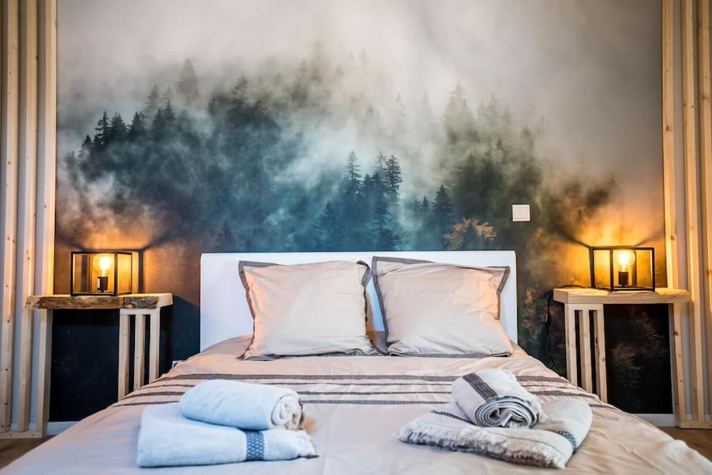Appt Ambiance Chalet 2Ch Piscine Lagon Daire Tarbes Dış mekan fotoğraf
