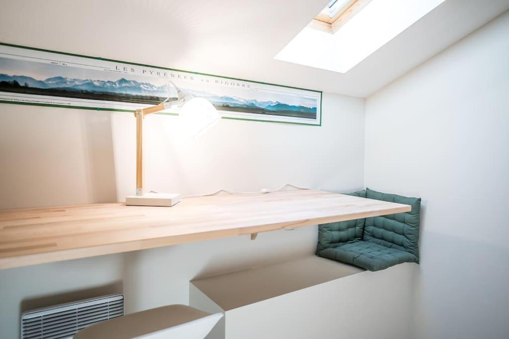 Appt Ambiance Chalet 2Ch Piscine Lagon Daire Tarbes Dış mekan fotoğraf
