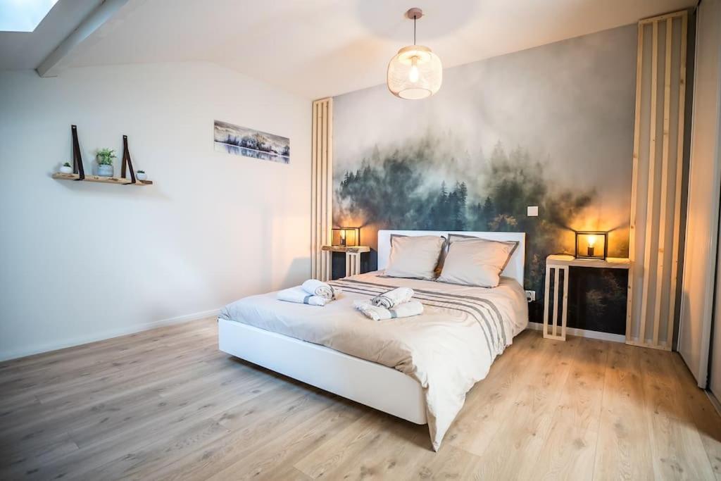 Appt Ambiance Chalet 2Ch Piscine Lagon Daire Tarbes Dış mekan fotoğraf