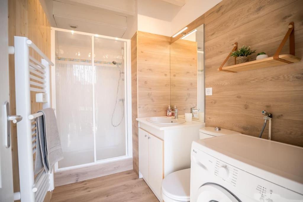 Appt Ambiance Chalet 2Ch Piscine Lagon Daire Tarbes Dış mekan fotoğraf
