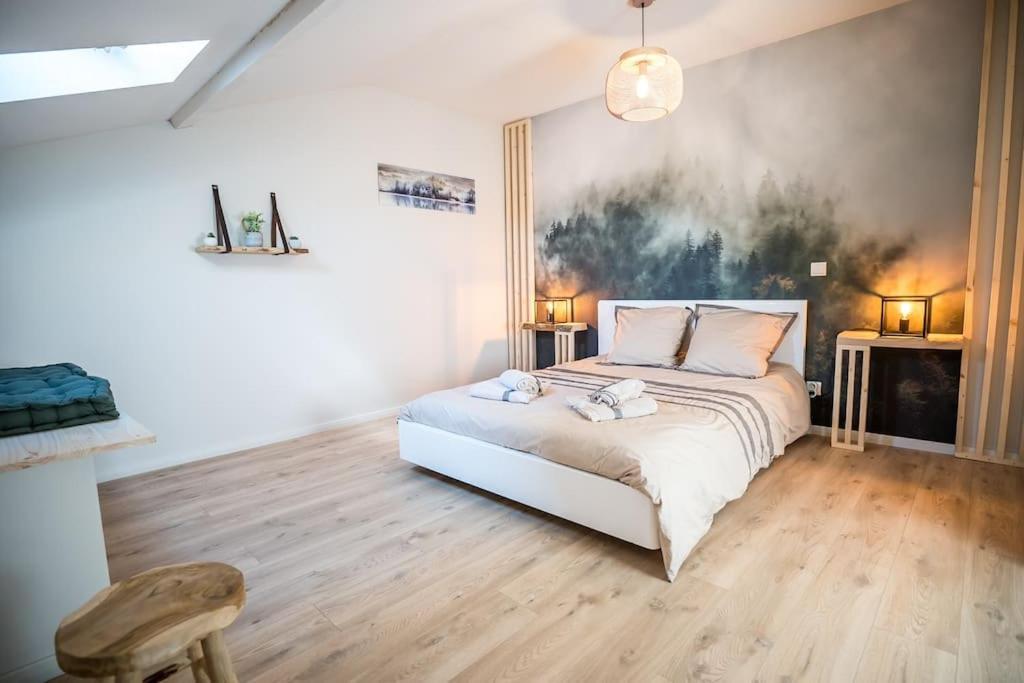 Appt Ambiance Chalet 2Ch Piscine Lagon Daire Tarbes Dış mekan fotoğraf